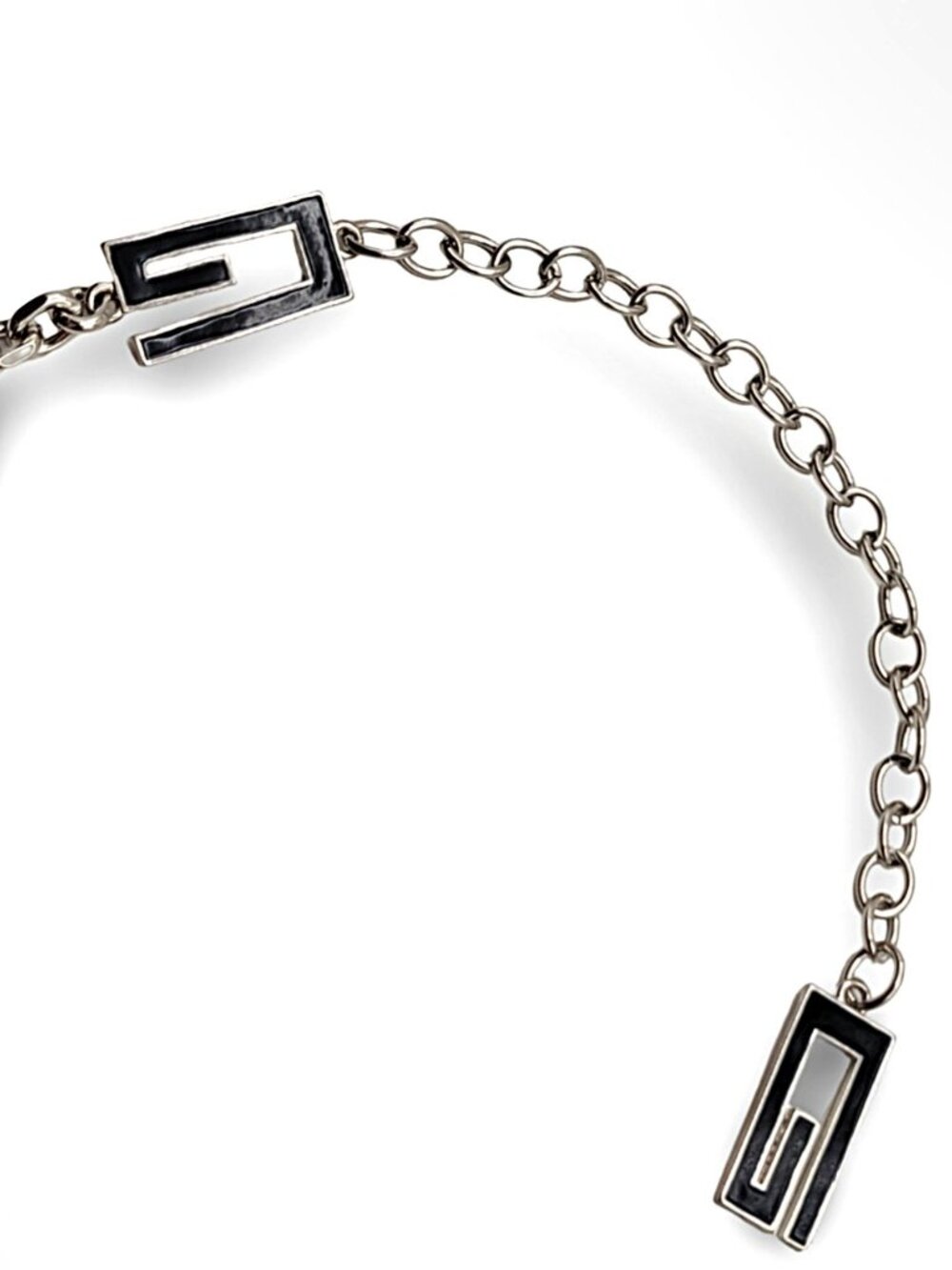 NWT Guess Logo Chain Belt L/XL - Picture 5 of 10